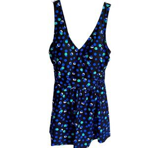 Seekers Essentials Australia One Piece Swimsuit Swim Dress Size 12 NEW